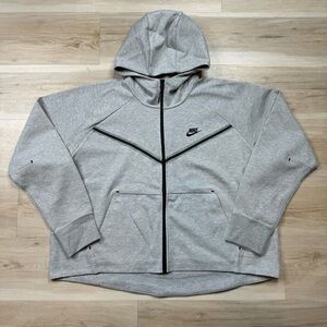 Nike Sportswear Tech Fleece Windrunner Full-zip Hoodie CW4298-063 Women's 2XL